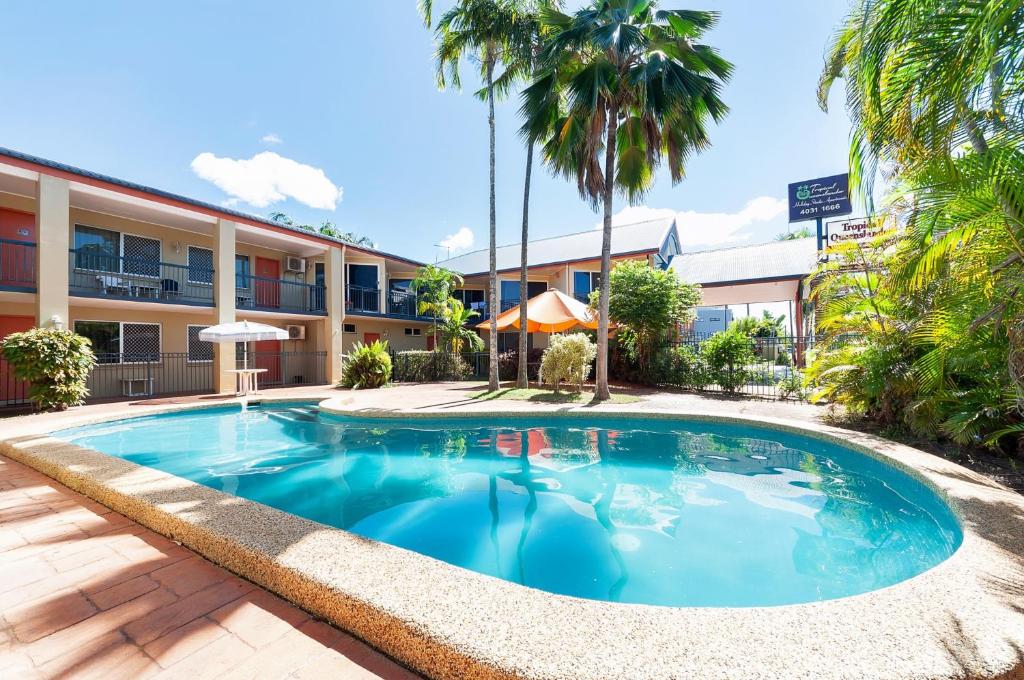 The swimming pool at or close to Tropical Queenslander