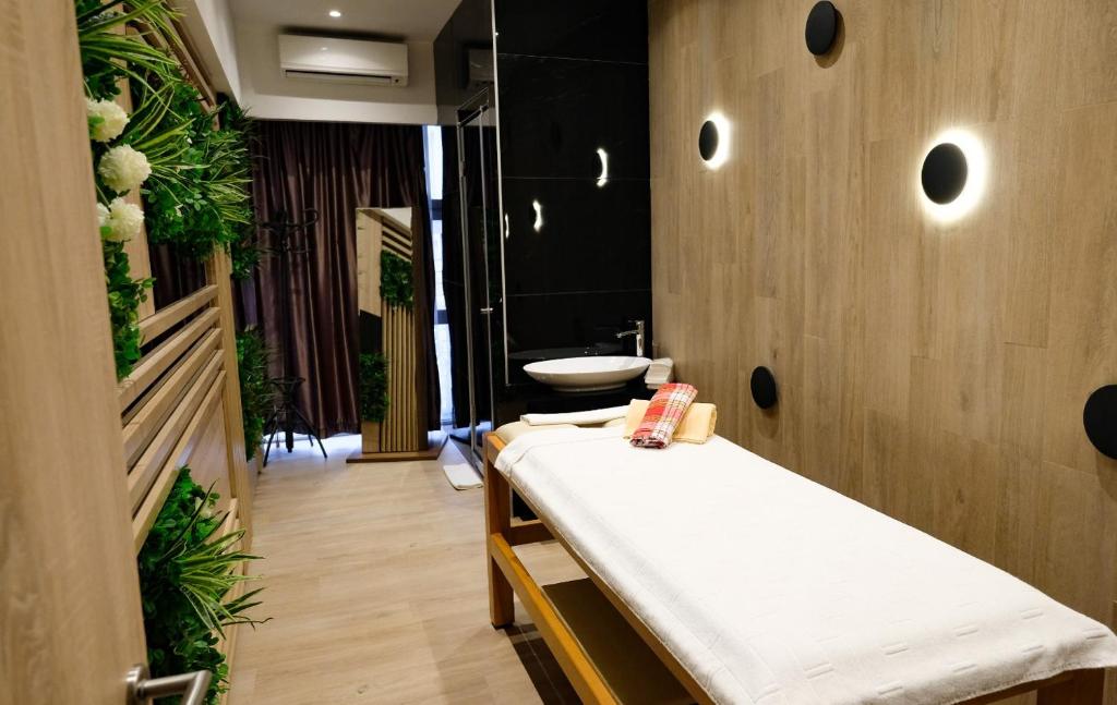Lázně a/nebo wellness v ubytování Hollywood Hotel