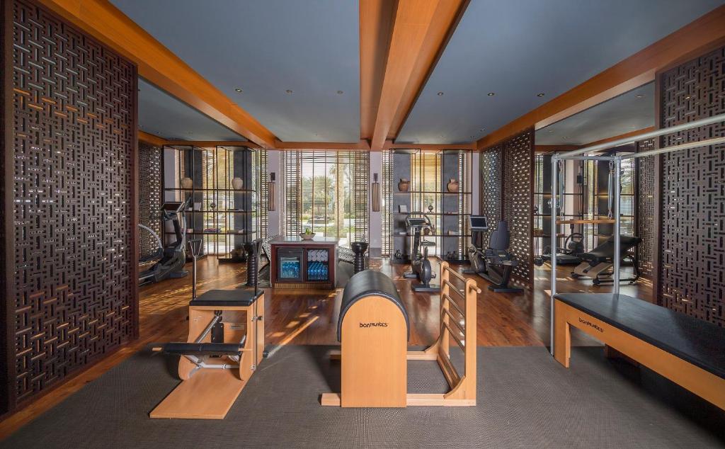 Fitness centrum a/nebo fitness zařízení v ubytování The Chedi Muscat