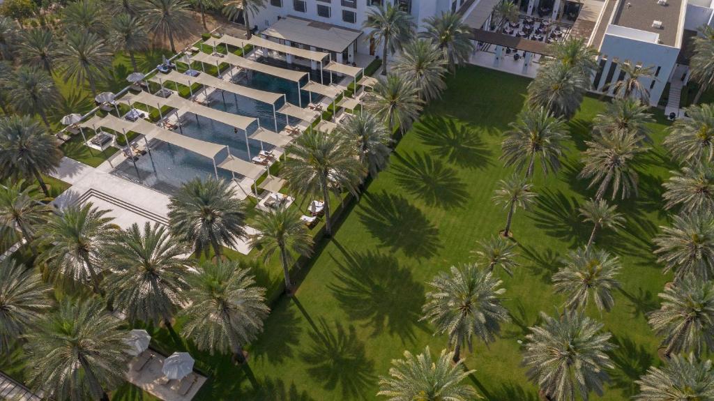Zahrada ubytování The Chedi Muscat