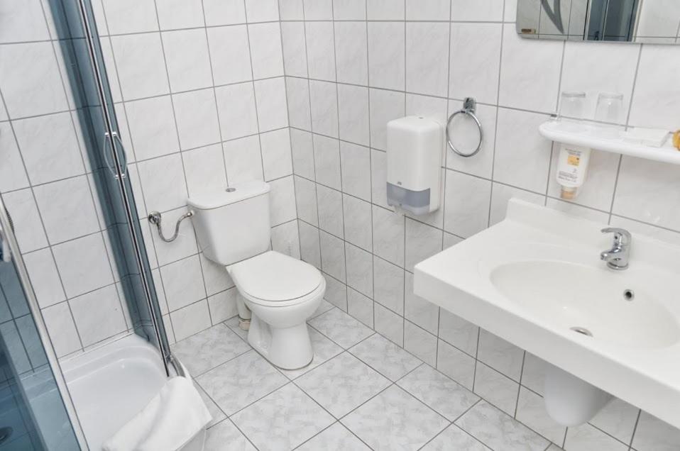 Łazienka w obiekcie Vistula Hotel