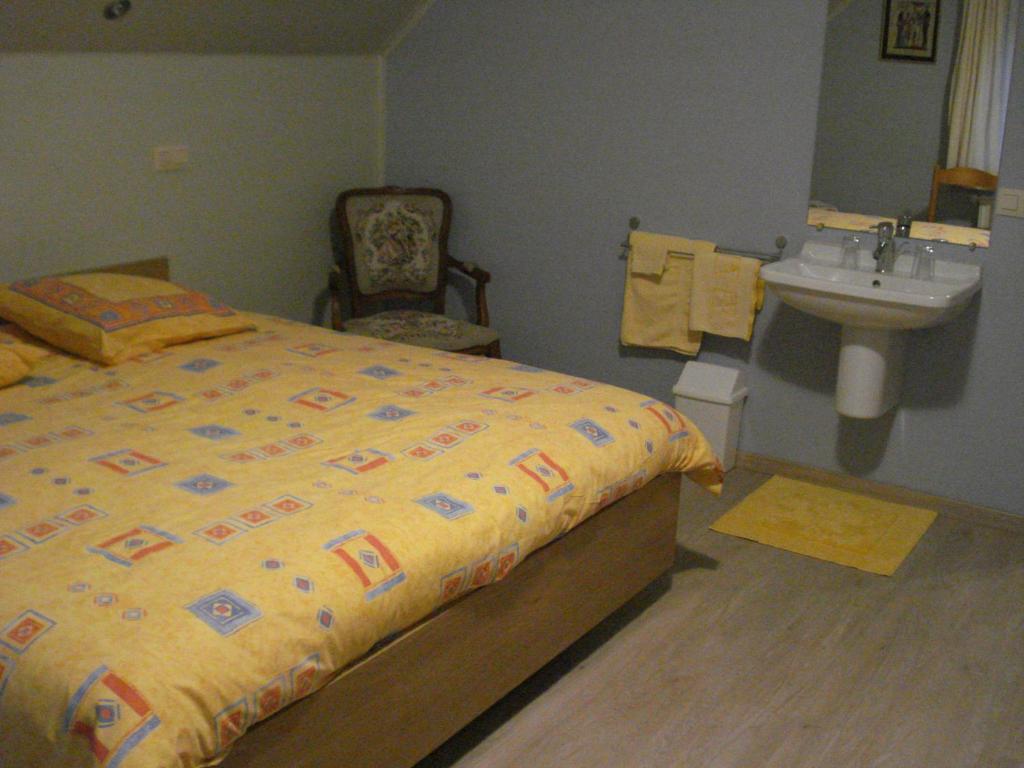 Postel nebo postele na pokoji v ubytování Auro'ra