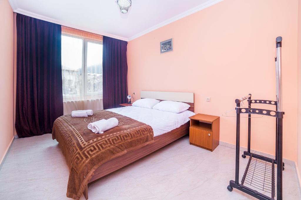 Postel nebo postele na pokoji v ubytování hotel Gallery
