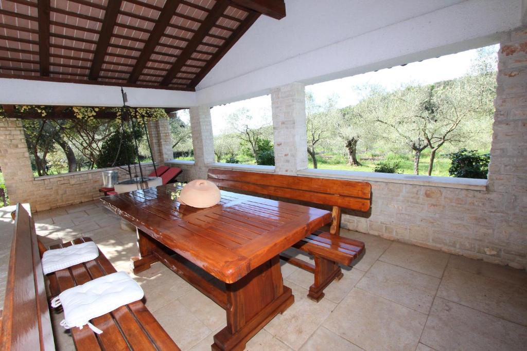 Posezení v ubytování Holiday House San Pruti