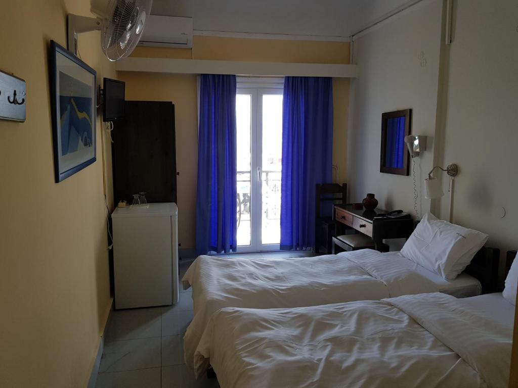 Voodi või voodid majutusasutuse Hotel Miramare toas