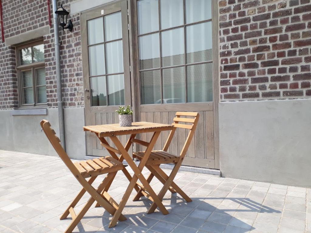 Patio nebo venkovní prostory v ubytování B&B 't Meesterhof