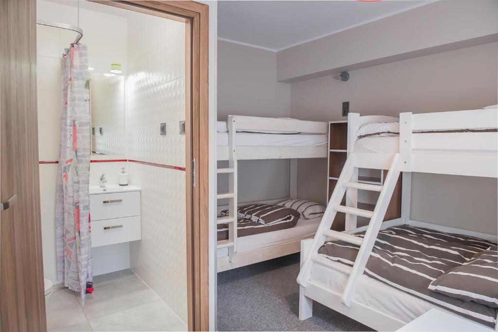 Postel nebo postele na pokoji v ubytování B&M Guesthouse