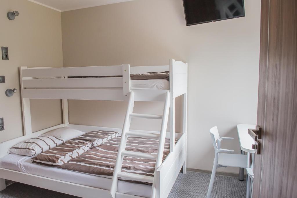 Postel nebo postele na pokoji v ubytování B&M Guesthouse