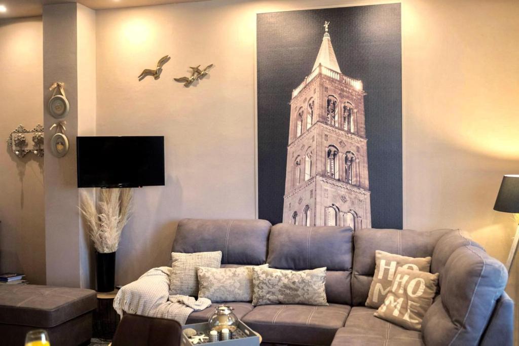 Posedenie v ubytovaní Deluxe Apartment No.8