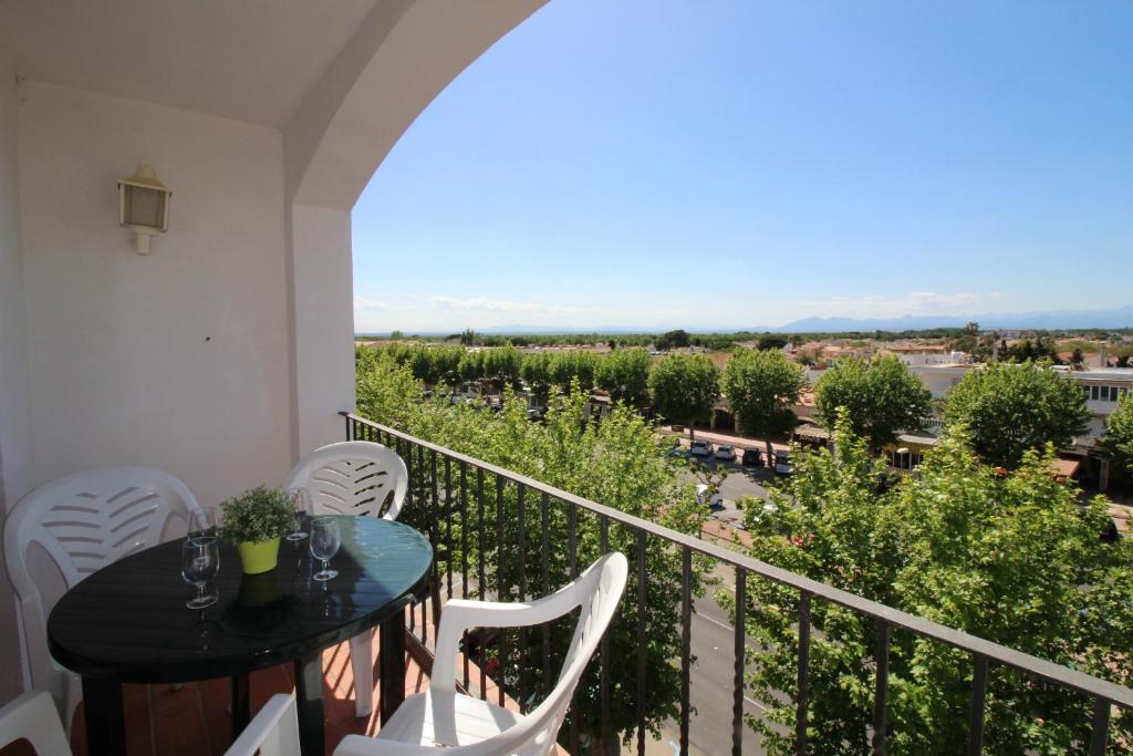Balkón alebo terasa v ubytovaní Basic Comfort Apartment Gran Reserva 0103