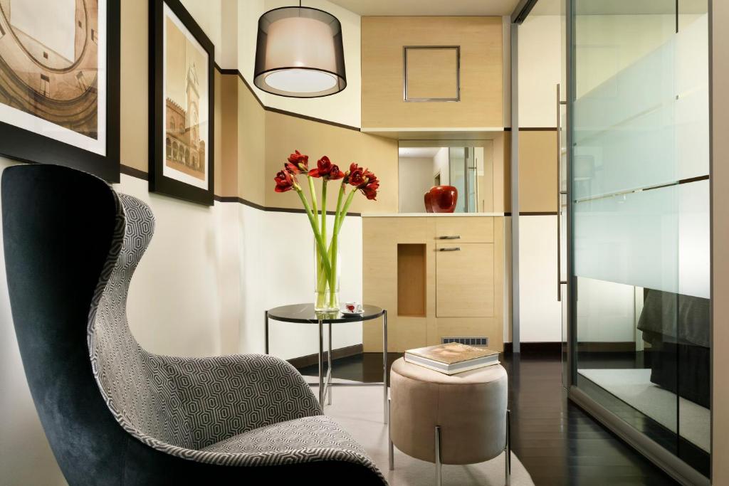 Posezení v ubytování Hotel La Favorita