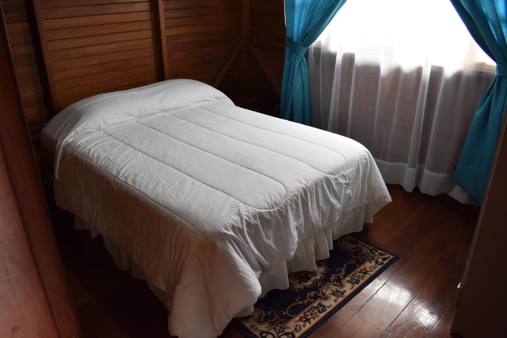 Postel nebo postele na pokoji v ubytování Hosteria Palmetto