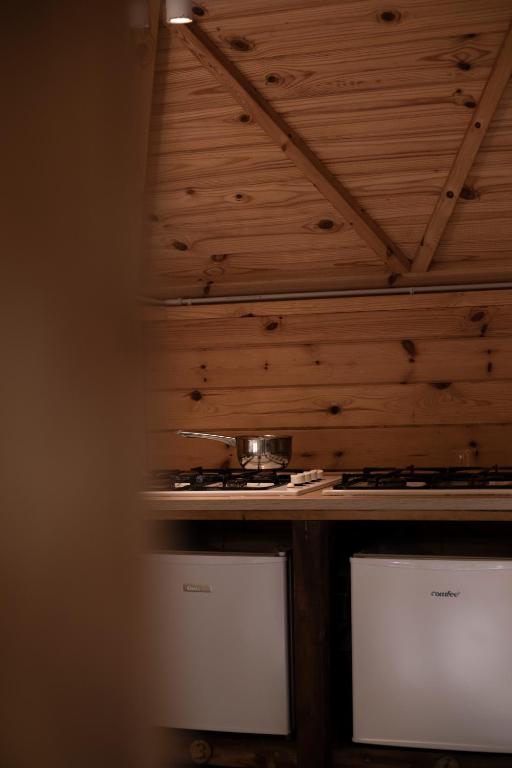 Kuchyň nebo kuchyňský kout v ubytování Camping Dolce Sole