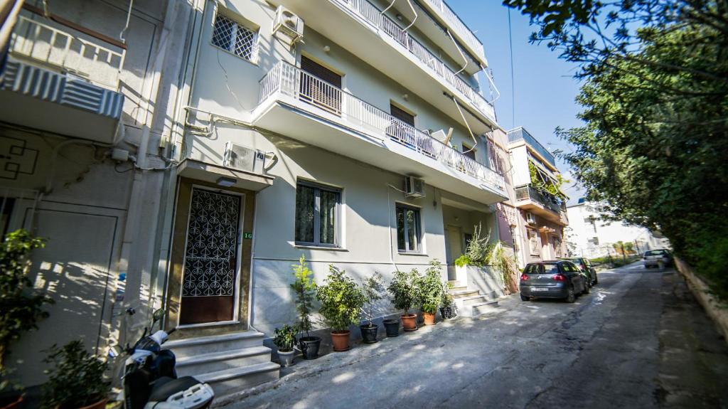 Budova, v ktorej sa apartmán nachádza