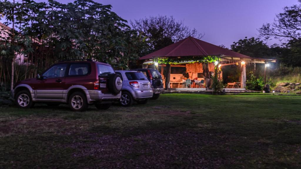 Zahrada ubytování Hostal y Cabañas Aorangi