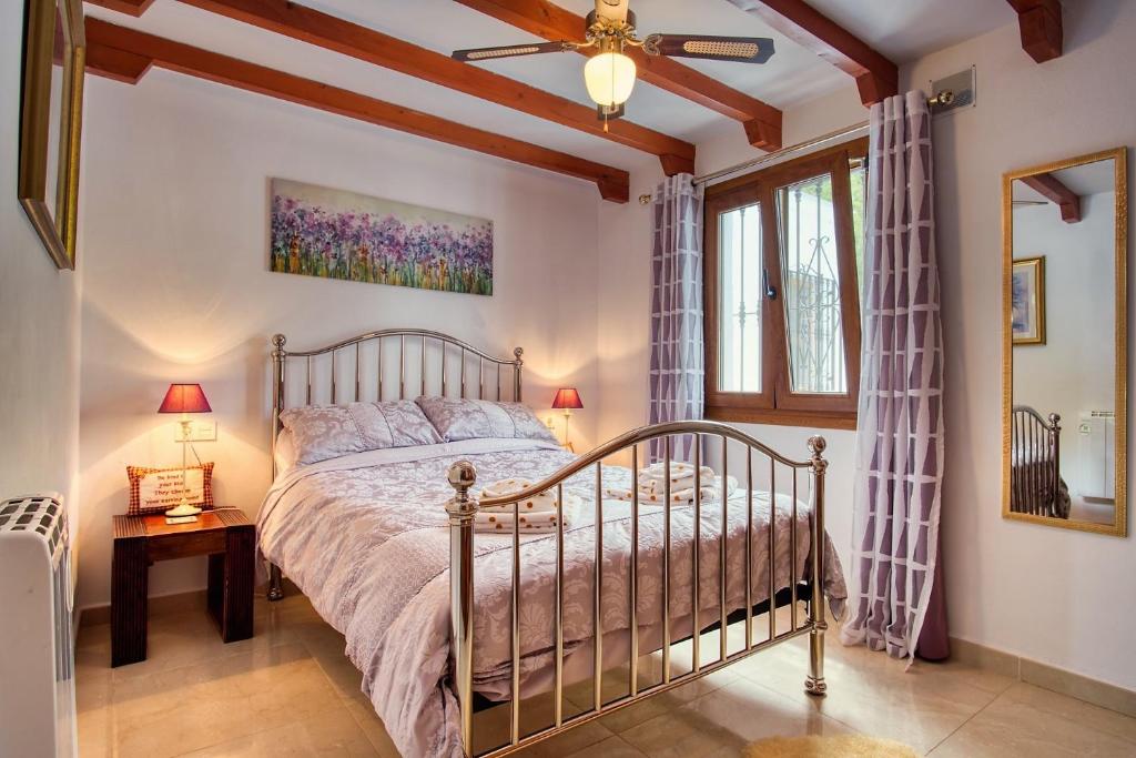 Postel nebo postele na pokoji v ubytování Casa las Torres B&B