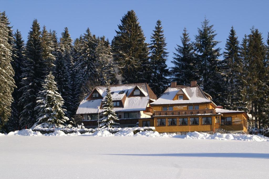 Hotel Restaurant Peterle v zimě