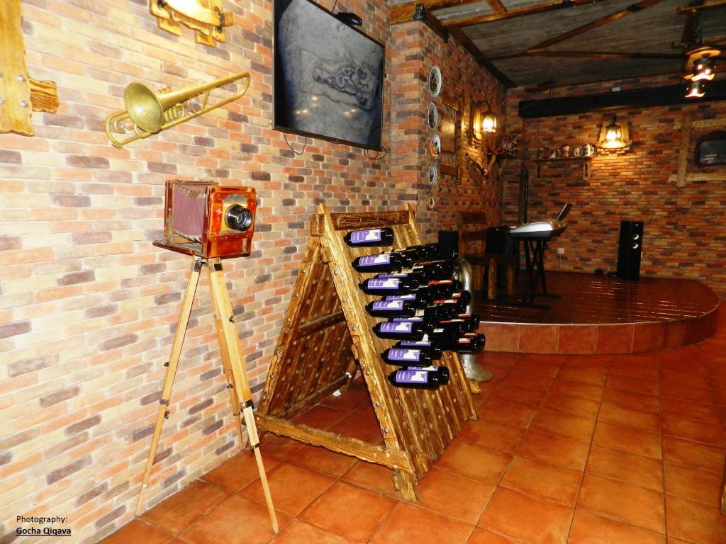 TV a/nebo společenská místnost v ubytování Resort Martvili