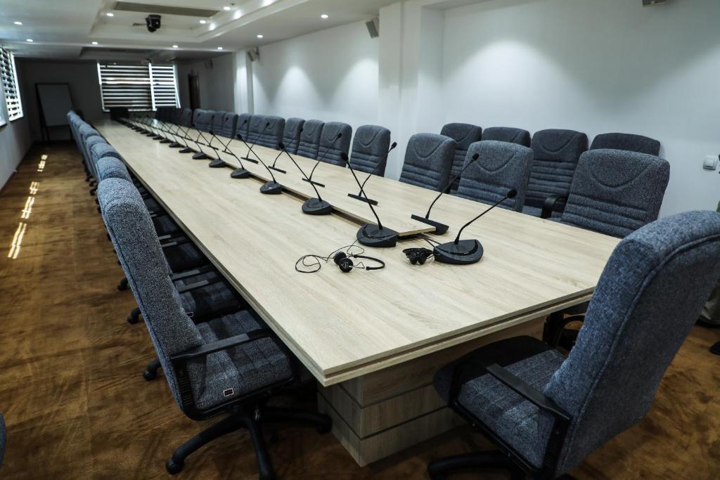 Konferenční prostory v ubytování Bokhtar Apart Hotel