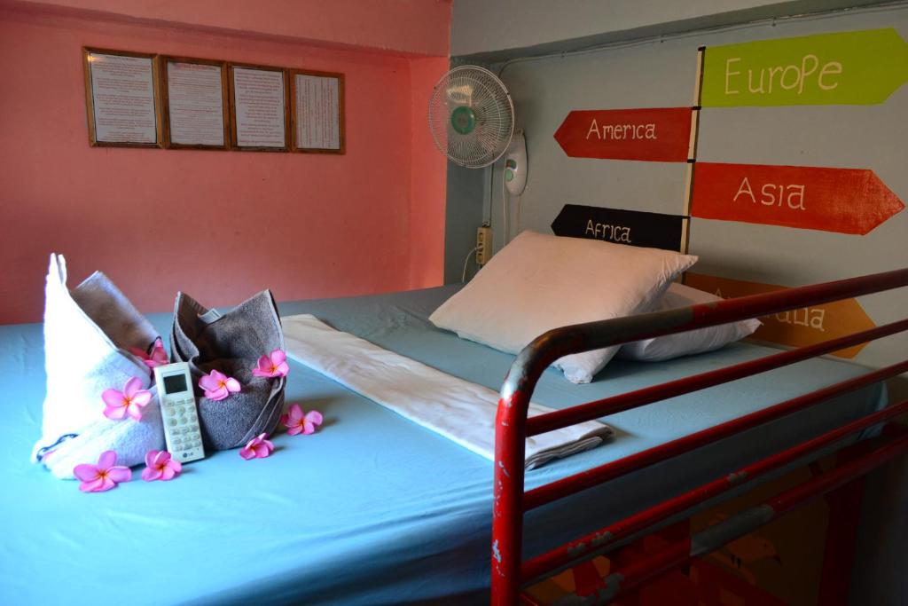 Postel nebo postele na pokoji v ubytování Gili La Boheme
