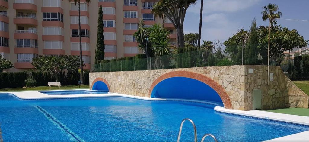 Bazén v ubytování Apartamento Luz del Mar nebo v jeho okolí