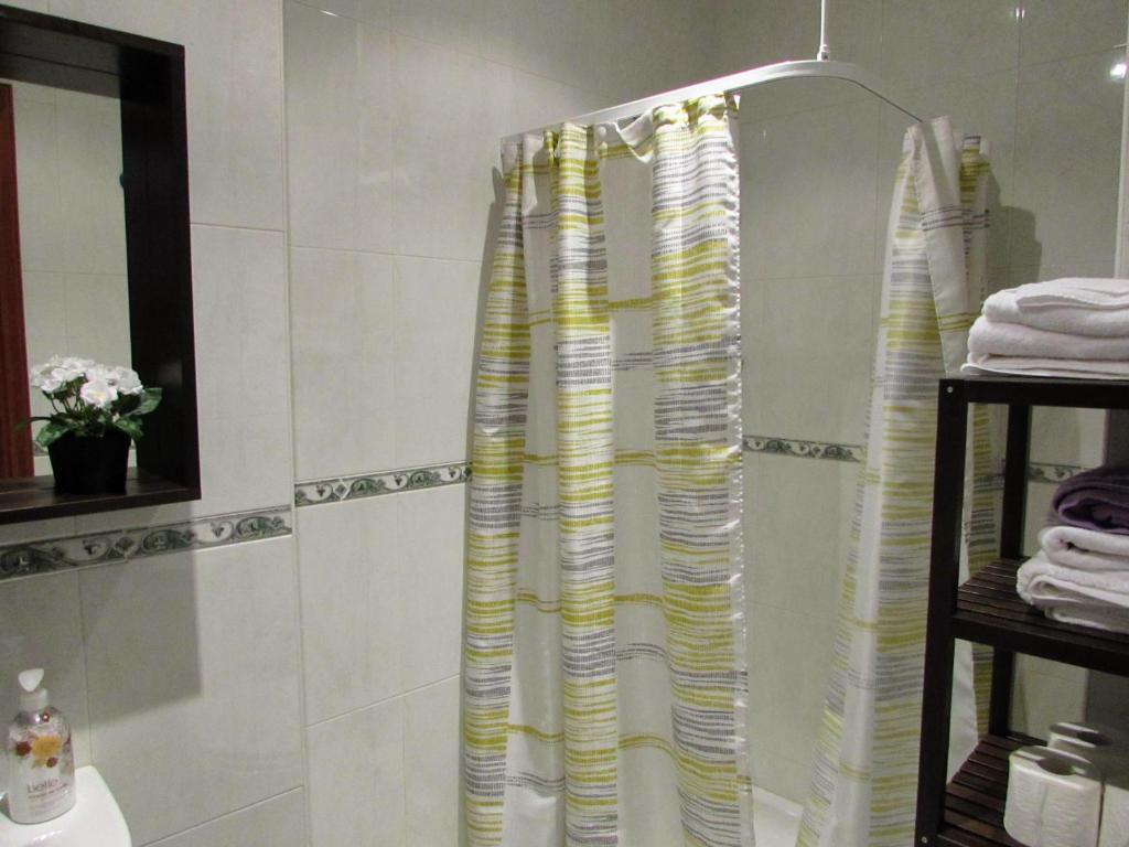 Koupelna v ubytování Apartamento en centro de Fisterra