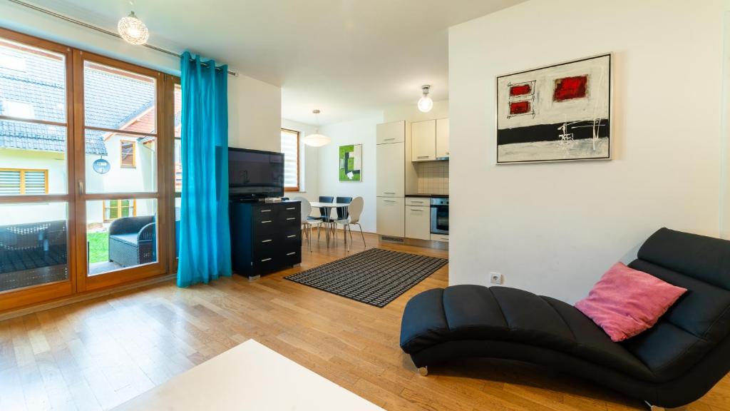 Kuchyňa alebo kuchynka v ubytovaní Apartamenty Sun & Snow Karpacz Myśliwska