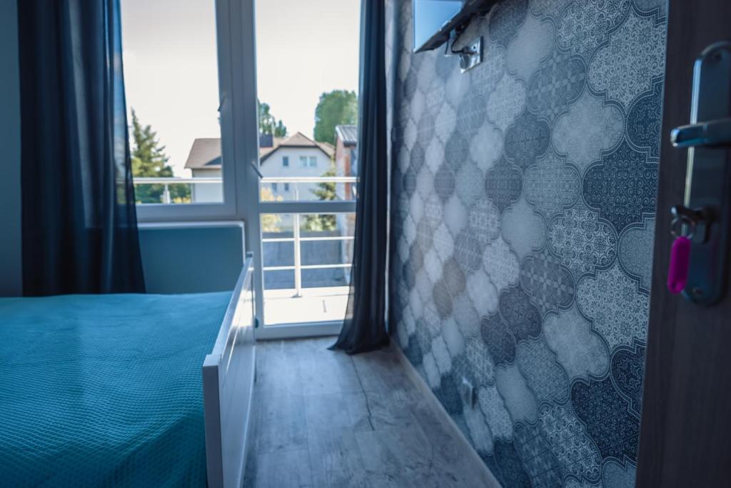 Balkón nebo terasa v ubytování Na Leniwych Wodach