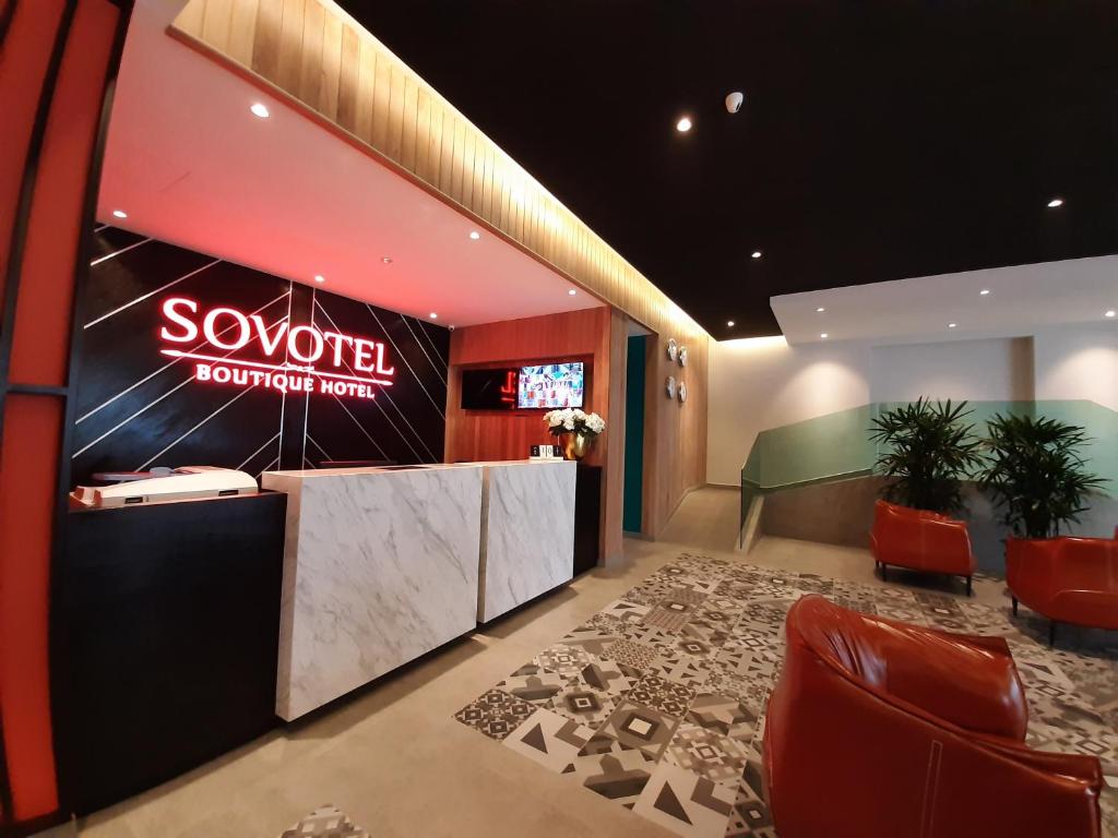 Posezení v ubytování Sovotel @ Conezion Putrajaya