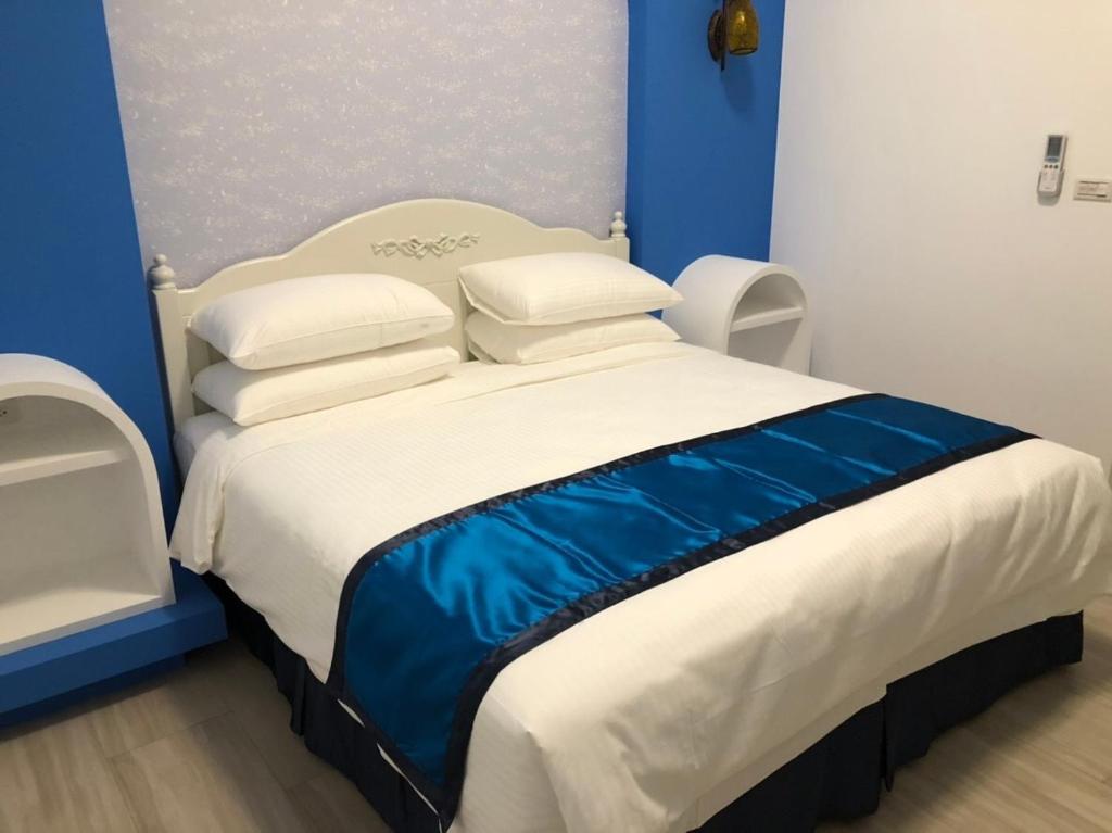 Postel nebo postele na pokoji v ubytování Cicada said Greece Homestay
