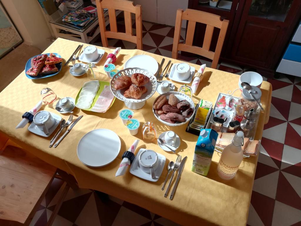 Jídlo v bed and breakfast nebo okolí