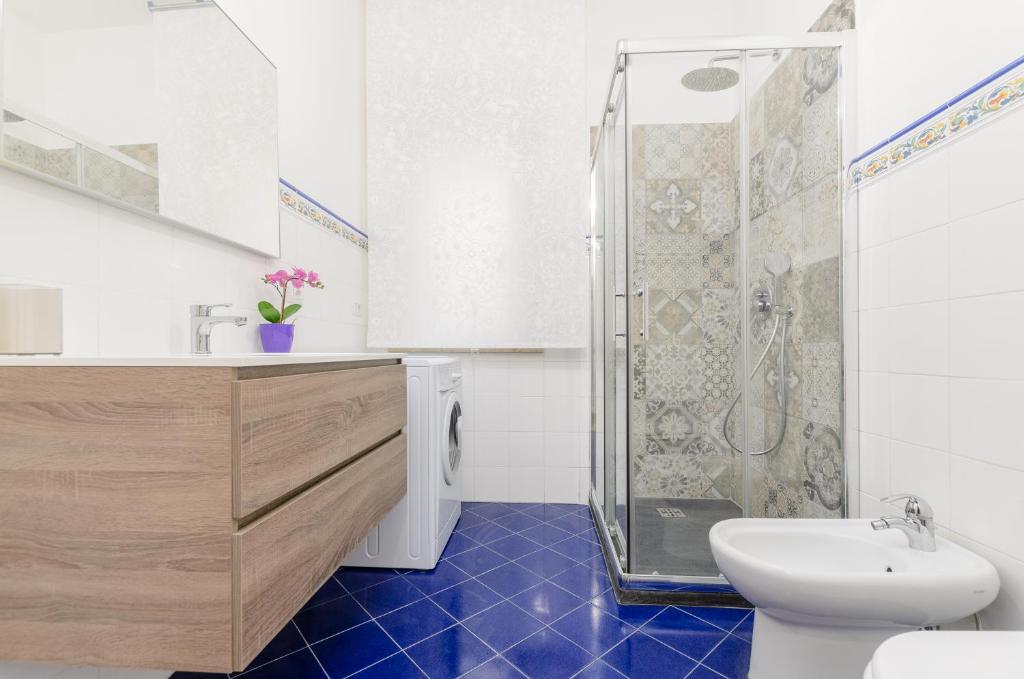 Kúpeľňa v ubytovaní Sunset Holiday Home Taormina