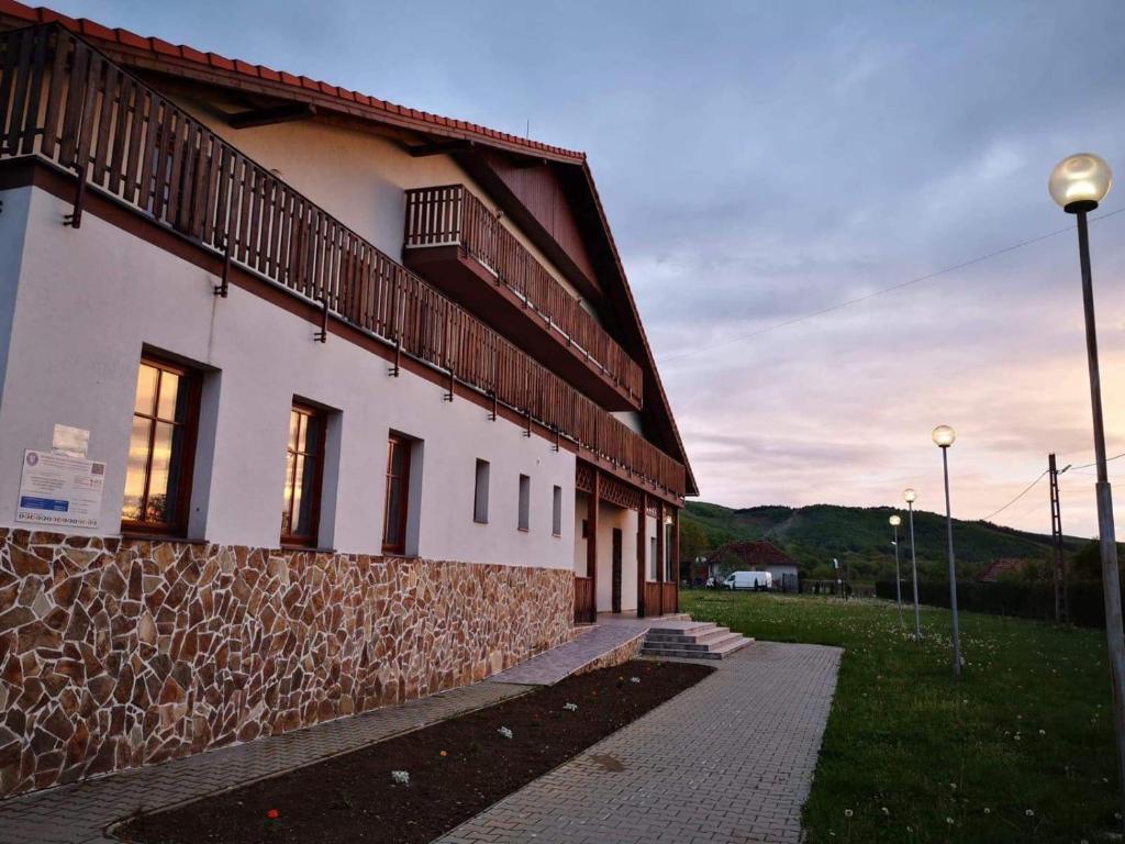 Budova, kde se penzion nachází