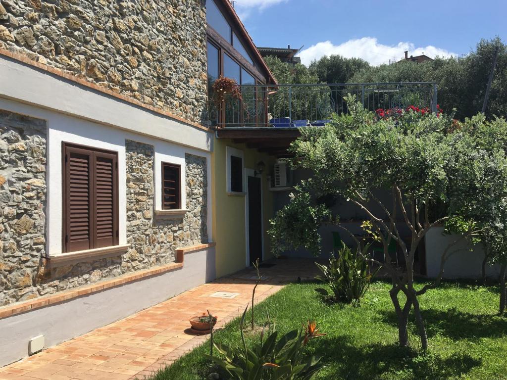 Vonkajšia záhrada v ubytovaní B&B Relais da Clorinda