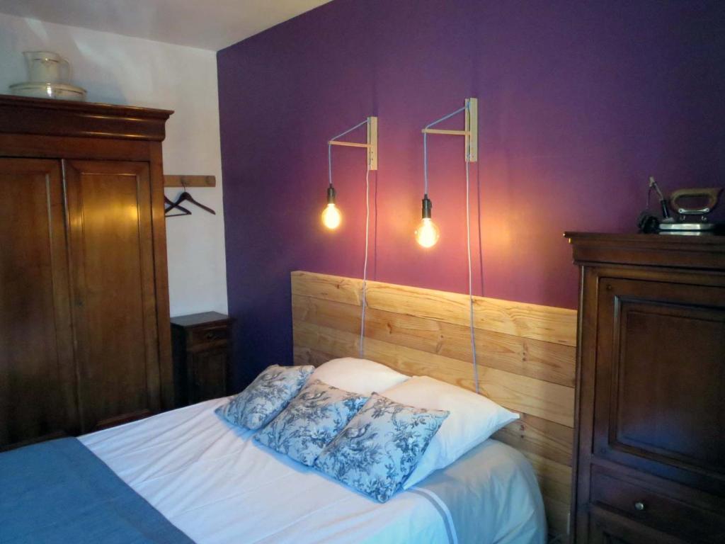 Postel nebo postele na pokoji v ubytování AUBERGE GAILLARD