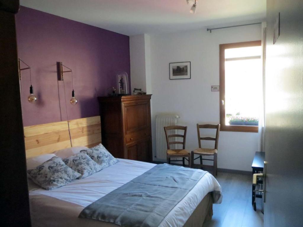 Postel nebo postele na pokoji v ubytování AUBERGE GAILLARD