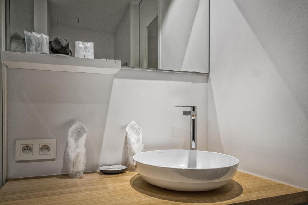 Koupelna v ubytování Hotel Bourgoensch Hof