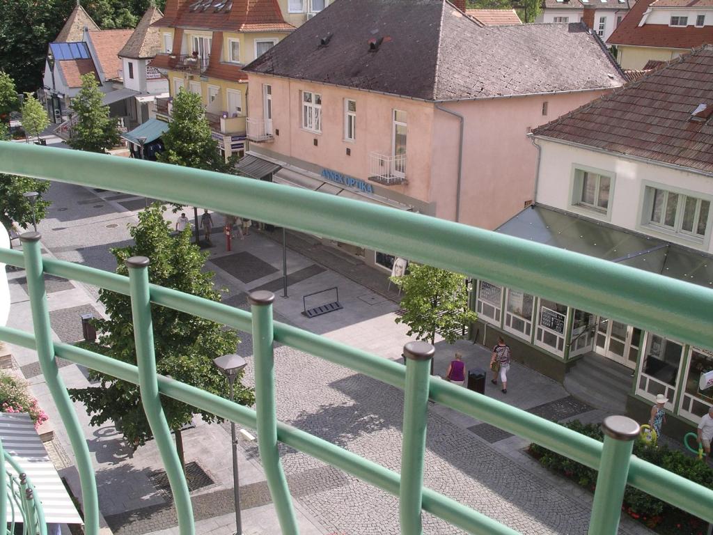 Balkón nebo terasa v ubytování Palast Wellness Appartement