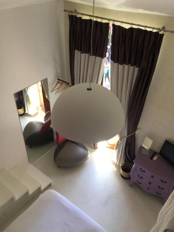 Voodi või voodid majutusasutuse Room with a vue toas