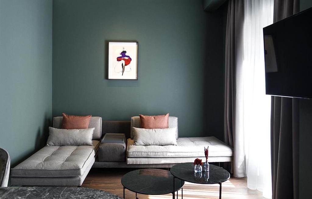Część wypoczynkowa w obiekcie Roomore Apartments