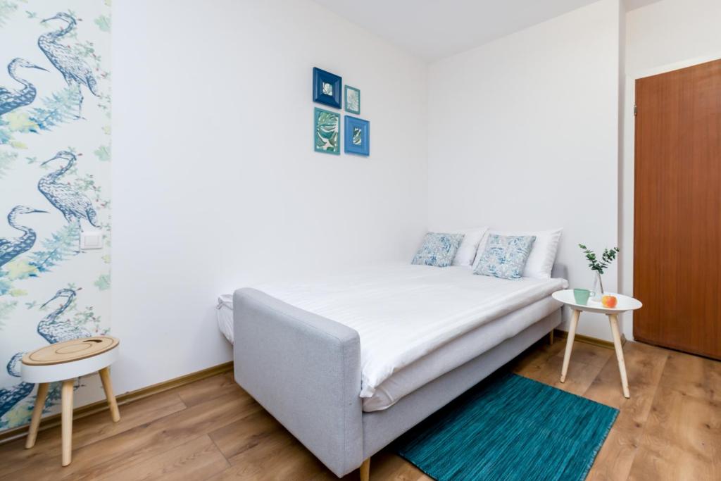 Posteľ alebo postele v izbe v ubytovaní Sleepway Apartments - Blue Dream