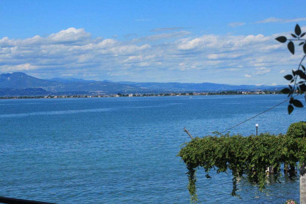 a view of a large body of water at Da Enzo in Desenzano del Garda