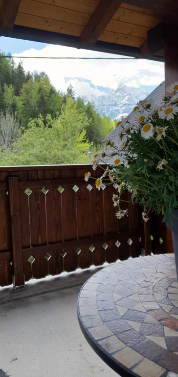 Nespecifikovaný výhled na hory nebo výhled na hory při pohledu z apartmánu