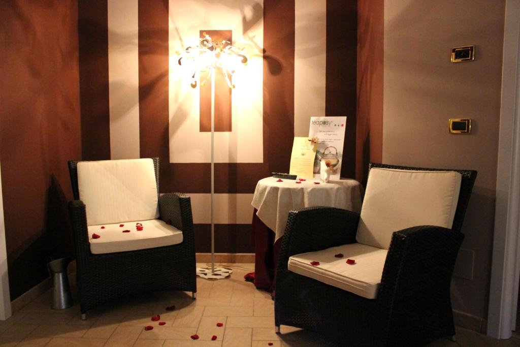 Posezení v ubytování Hotel Valentino