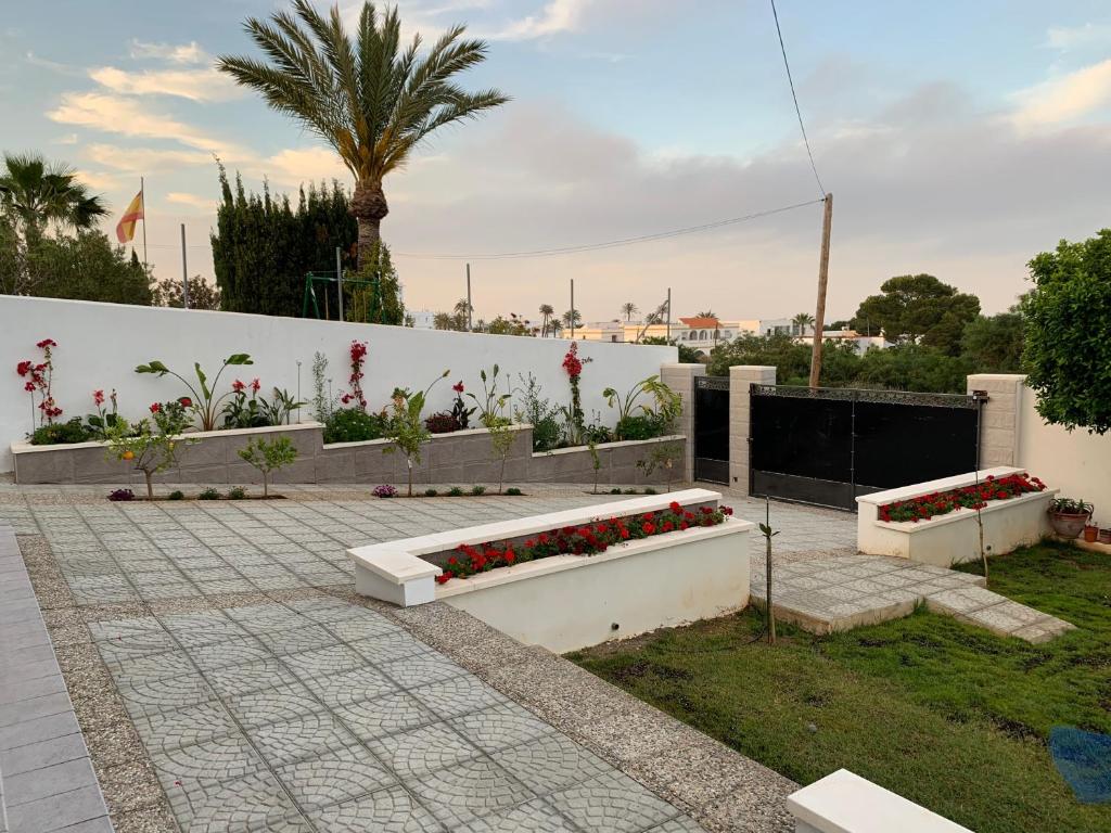 Zahrada ubytování Maison Al Riad
