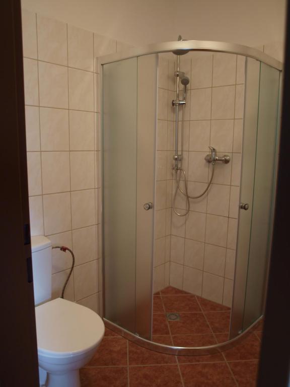 Koupelna v ubytování penzion U Kmotra