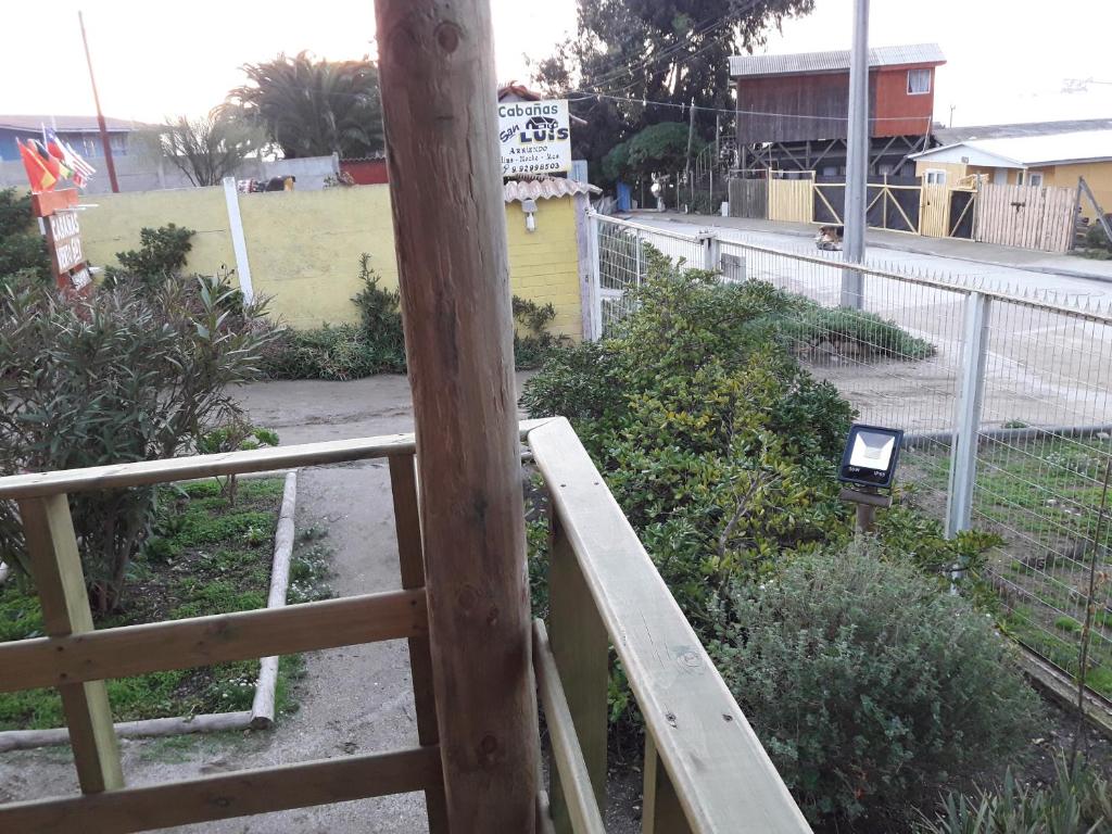 Zahrada ubytování Cabanas Viento Sur. Los Vilos