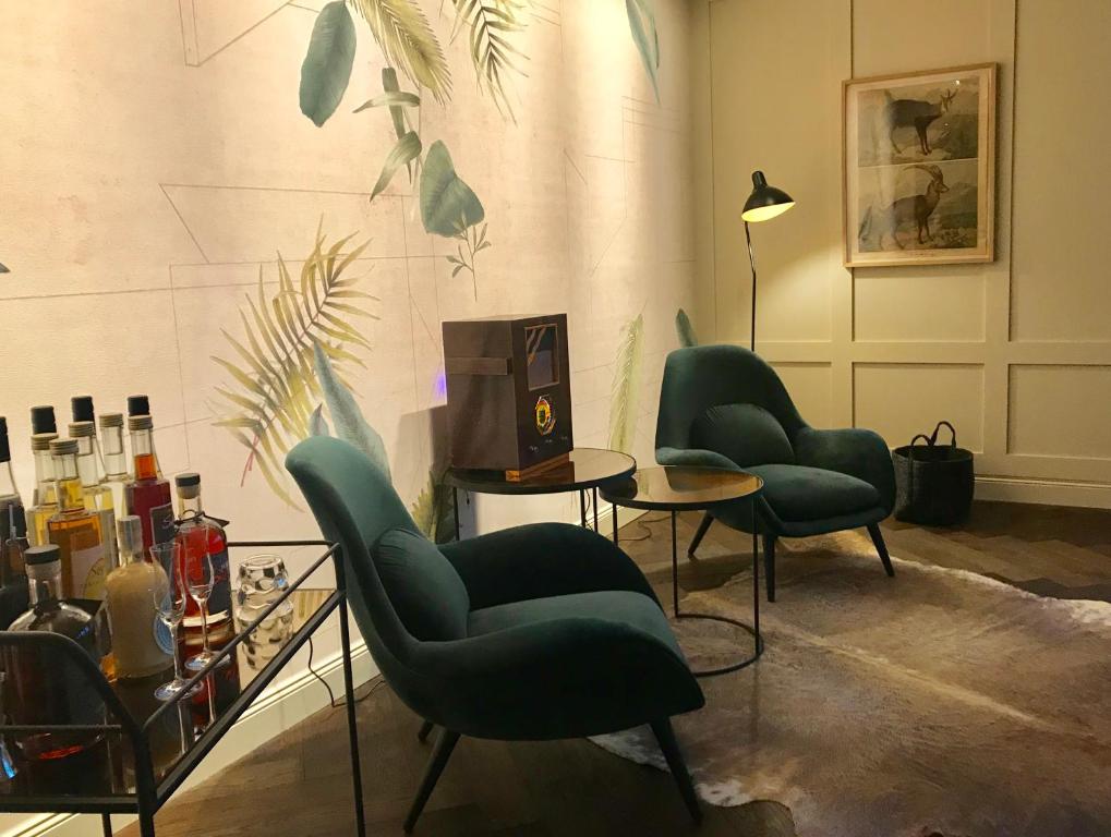 Nápoje v ubytování Alpenloge Design Hotel