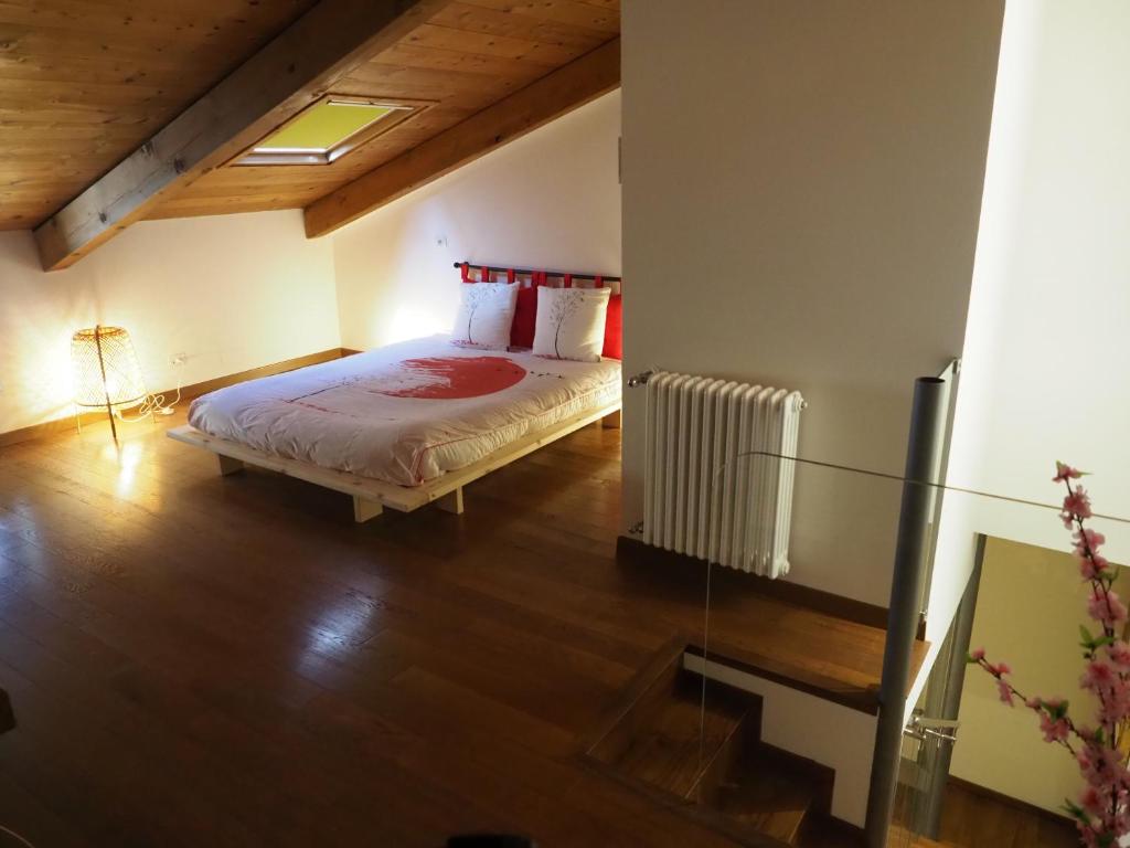 Postel nebo postele na pokoji v ubytování Il Nido del Grillaio Suite & Appartament