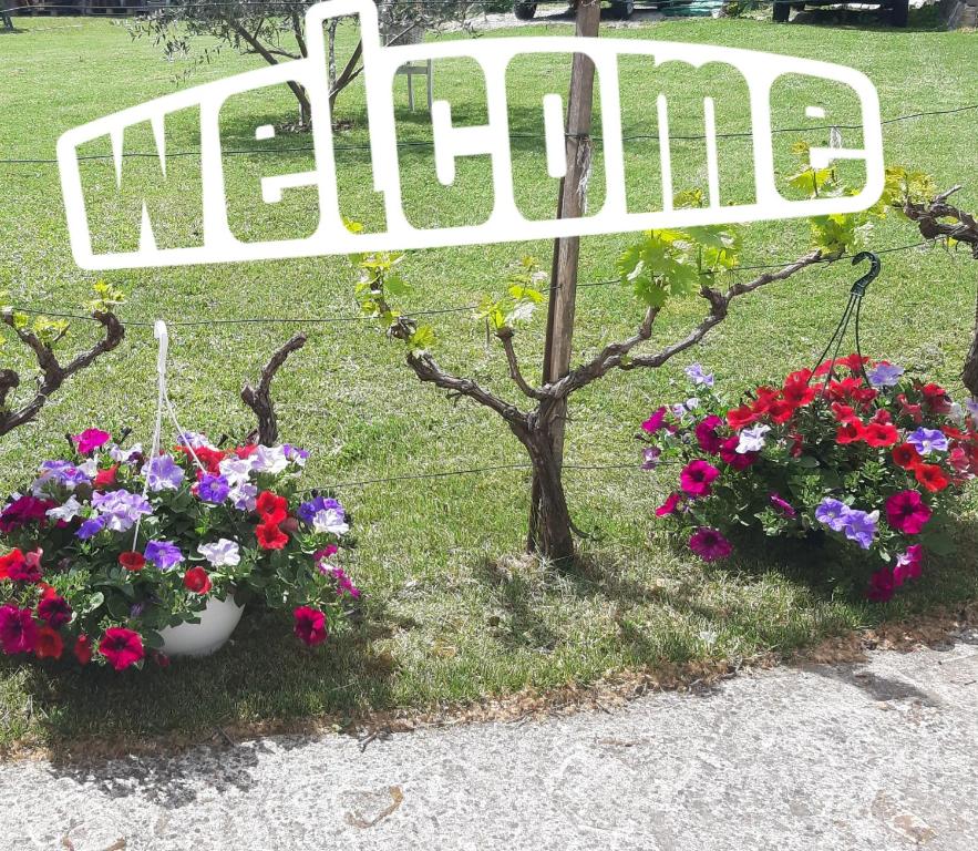 Zahrada ubytování Grange Voutée avec jardin